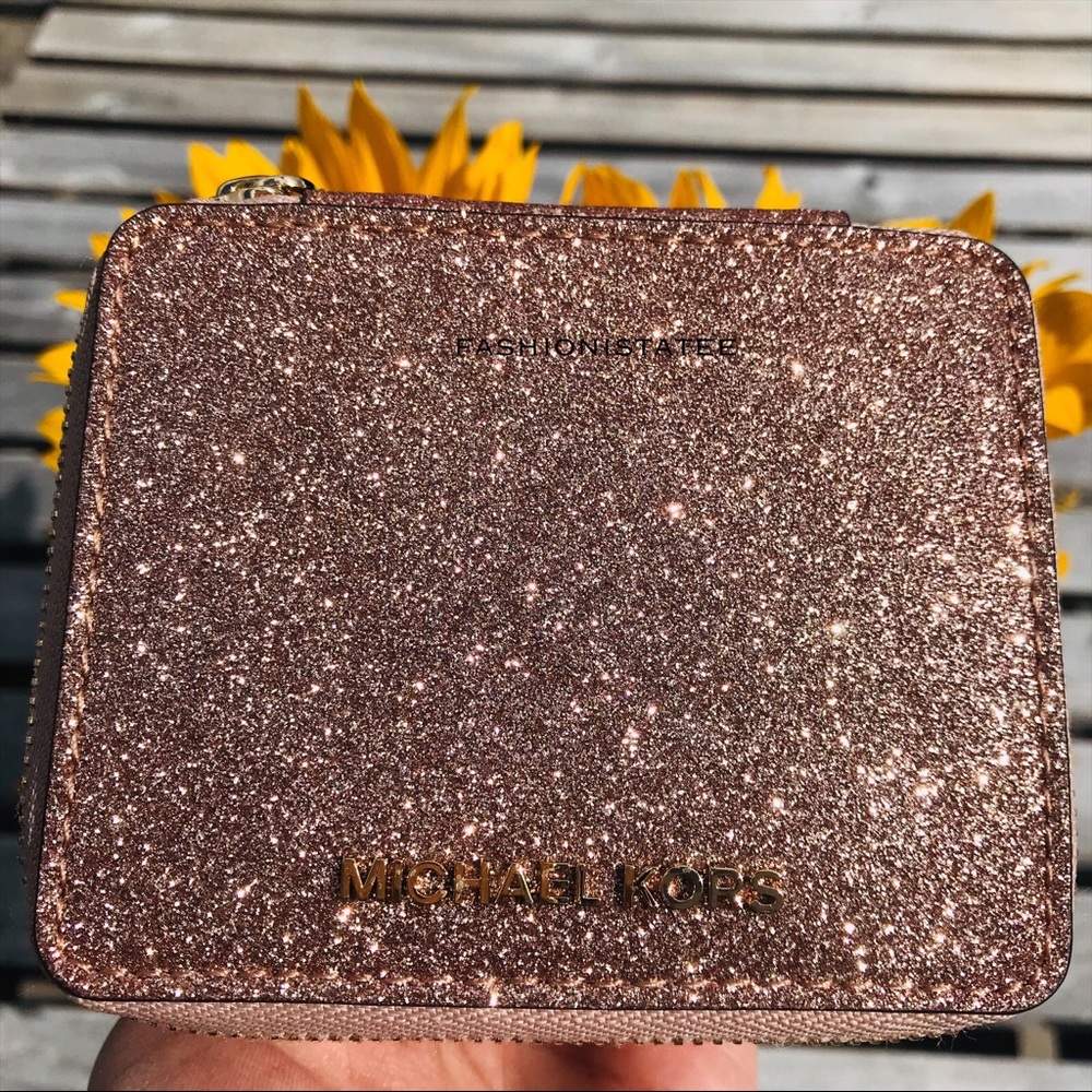 Michael Kors giftables jewelry box Rose gold new - Picture 2 of 8